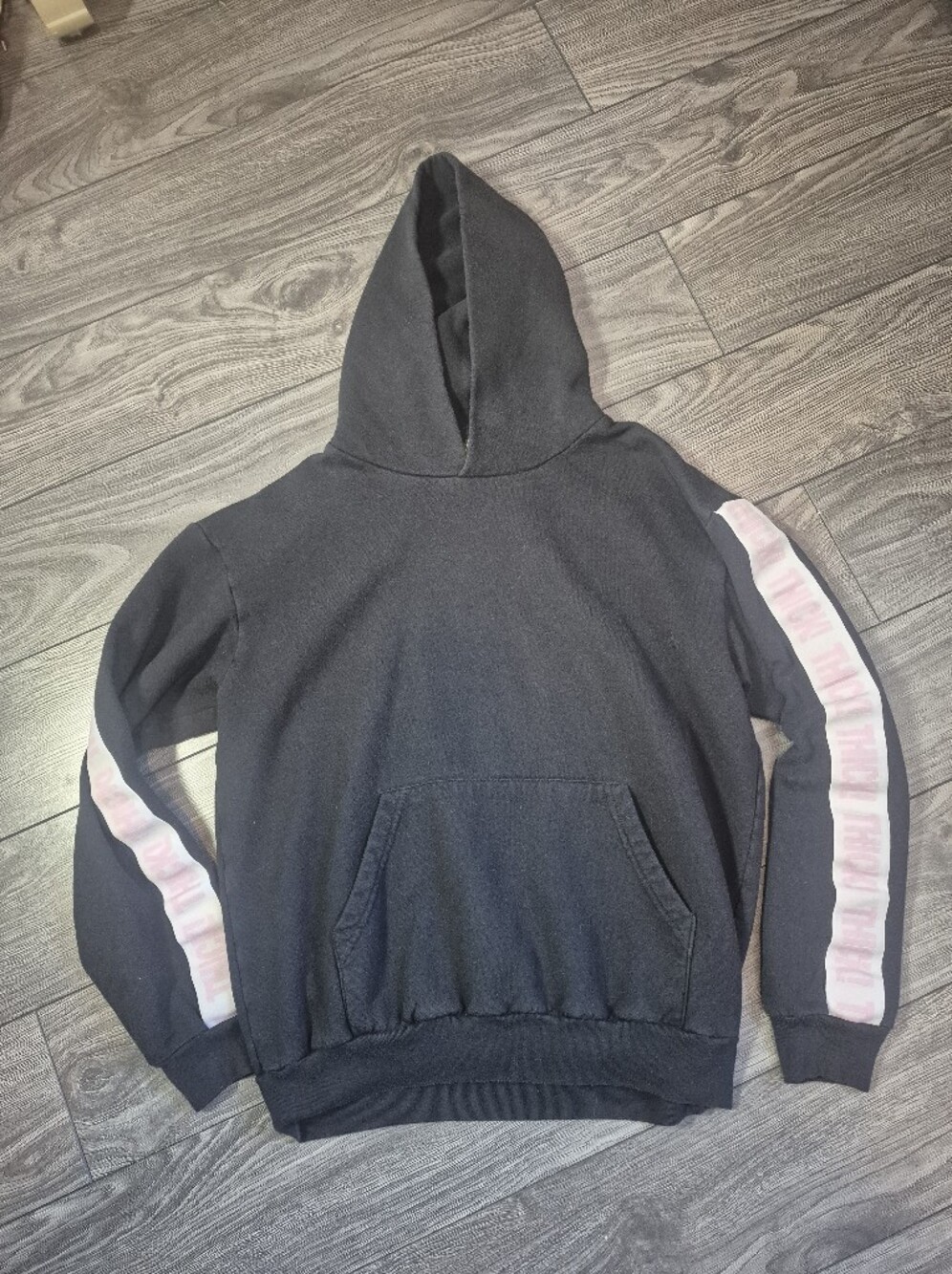 Kylie Jenner The Kylie Shop "THICK!" Black Hoodie Sweatshirt - Made In USA